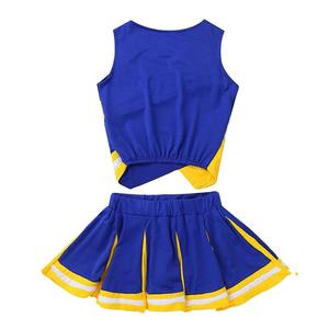 Uniforme de cheerleading de couleur unie légère de qualité supérieure pour adultes - Product Image 2