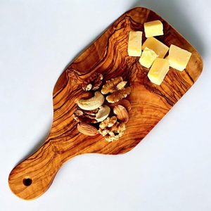 Juego de Tablas de Cortar de Madera de Acacia para Queso y Carne con Mango, Utensilios de Cocina Duraderos y Ecológicos para Cortar Pan y Queso - Product Image 2