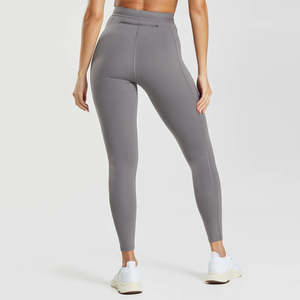 Leggings de Alta Calidad para Mujer, de Spandex y Poliéster, Más Vendidos, de Cintura Alta, para Hacer Ejercicio y Correr, con Logotipo Personalizable, Venta en Línea - Product Image 3