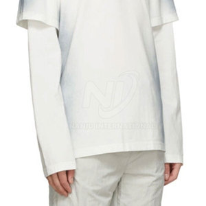 Chemises double couche de qualité supérieure pour hommes 100% coton matériel vêtements de plein air durables en stock - Product Image 6