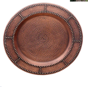 Assiette de service de haute qualité en acier inoxydable pour servir des aliments, provenant d'un fabricant indien, assiette de service - Product Image 4