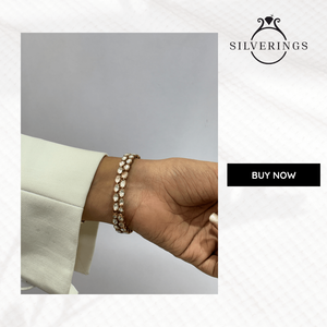Bracelets et joncs en moissanite Royal Radiance - Product Image 4