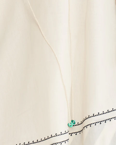 Boho Eco-Friendly Vintage Cotton Embroidered Maxi <b>Dress</b> <b>Bell</b> <b>Sleeve</b> - Product Image 4