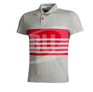 Camiseta de Manga Corta para Hombre, Corte Ajustado, Cuello Redondo, para Deporte, Golf, Casual, Streetwear, con Logotipo Personalizado Impreso en la Parte Delantera, 100% Algodón - Product Image 1