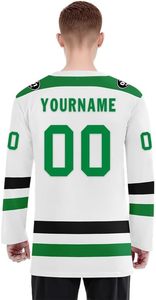 Camiseta de Hockey Personalizada para Equipos |   Uniforme de Hockey sobre Hielo Sublimado Transpirable |   Suministro al por Mayor - Product Image 6