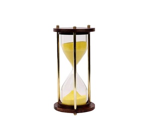 Cadre en métal or sablier sablier en gros artisanat cadeau grande horloge de sable antique pour la décoration intérieure à bas prix quantité minimale de commande - Product Image 6