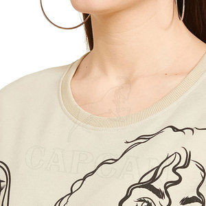 Sweat-shirts pour femmes tendance, légers et élégants pour l'hiver, streetwear avec logo personnalisé, respirants et confortables, fabriqués à Sialkot - Product Image 4