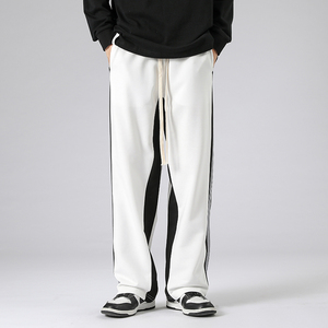 กางเกงวิ่งขายาวสำหรับผู้ชายกางเกงออกกำลังกายขายาว - Product Image 2