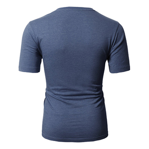 Camiseta informal de verano para hombre, diseño personalizado, elegante, de Color sólido, de gran tamaño, de manga corta, ajustada, cómoda, ropa de ocio - Product Image 3