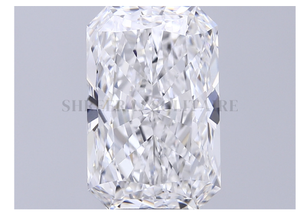 Diamante cultivado en laboratorio CVD, corte radiante, 0.50 quilates, certificado por IGI, color D, claridad VVS2, proveedor de precio mayorista de la India. - Product Image 2