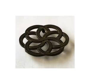 ขาตั้งสามขาสำหรับตกแต่งโต๊ะและห้องครัวทำจากโลหะทำด้วยมือสไตล์โบราณรูปทรงนอร์ดิกทำจากอลูมิเนียมหล่อ - Product Image 1