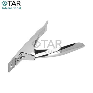 Coupe-ongles en forme de U, coupe-pointes d'ongles professionnel, salon de beauté à domicile, manucure, pédicure, finition argentée, outil de coupe d'ongles de précision - Product Image 2