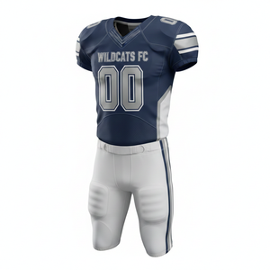 Uniforme de football américain personnalisé, ensemble complet, maillot et pantalon, vêtements de sport d'équipe personnalisés pour hommes, jeunes et adultes - Product Image 6