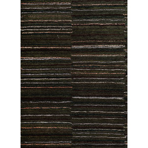 Acar Blue Striped Wool & Viscose <b>Hand</b> <b>Tufted</b> <b>Rugs</b> Classic 4m Rectangle Hallway Carpet for Home 10mm Diamond Pattern Tra-14447 - Product Image 3