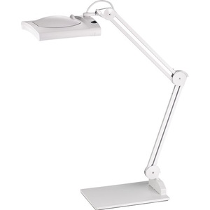 โคมไฟขยายแบบ LED สีขาวพร้อมเลนส์แก้ว ฝาครอบหัวสี่เหลี่ยมขนาด 190.5 มม. พร้อม 7.5? ยืนอยู่ - Product Image 2