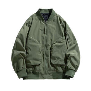 Chaqueta Bomber para Hombre, Impermeable, de Poliéster, Diseño Nuevo, Logotipo Personalizado, Chaqueta de Invierno al por Mayor - Product Image 3