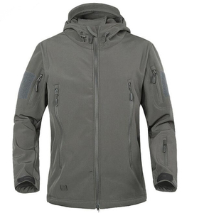 Chaquetas Softshell deportivas personalizadas para hombre, chaqueta para acampar al aire libre, ropa de trabajo, chaqueta para exteriores para hombre - Product Image 6