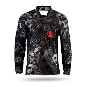 Custom Printed High Quality Paintball Jerseys Plus Size Breathable Quick Dry Sublimation Customization Latest Arrival - Product Image 1
