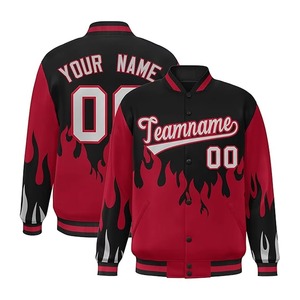 Blouson aviateur universitaire personnalisé OEM ODM pour hommes, personnalisé avec logo cousu avec numéro de nom, vêtements d'hiver de haute qualité - Product Image 2