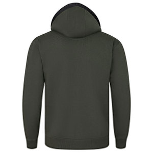 Sweat-shirt à capuche en tissu tissé lourd pour hommes, impression numérique sur le devant avec logo personnalisé, respirant, séchage rapide, écologique, vente en gros - Product Image 5