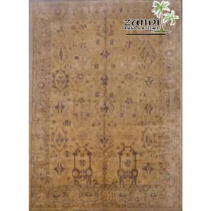 พรมอินเดียถักมือแบบพิเศษ ขนาด 12'11X9'10 - Product Image 1