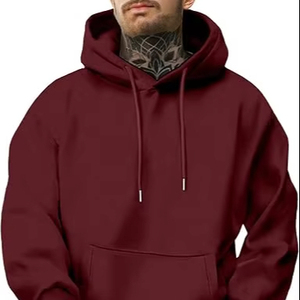 Sudadera con capucha de algodón de alta calidad Sudadera con capucha informal de tela duradera para hombres y mujeres - Product Image 1