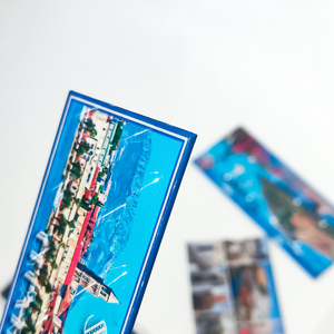 Imanes <span class=keywords><strong>de</strong></span> nevera Miami personalizados, famoso imán <span class=keywords><strong>de</strong></span> nevera <span class=keywords><strong>de</strong></span> hojalata rectangular escénico para decoración moderna <span class=keywords><strong>de</strong></span> cocina y hogar - Product Image 3
