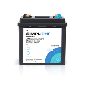 แบตเตอรี่ลิเธียมไอรอนฟอสเฟต SIMPLIPHI SPHI-B-4.9 4.9กิโลวัตต์ชั่วโมง สำหรับการเชื่อมต่อระบบไฮบริดกับกริด - Product Image 2