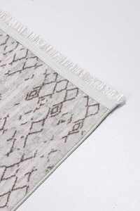 Alfombra de Terciopelo Beige Mink Lavable de 10mm, Alfombra de Pasillo de Poliéster Suave Antideslizante, Venta al por Mayor en Turquía, Tamaño Personalizado, Fabricante OEM ODM - Product Image 3