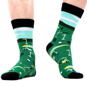 Calcetines de equipo de Spandex de algodón de secado rápido de Navidad Unisex de alta calidad con estampado gráfico colorido Funky antibacteriano para hombres - Product Image 6