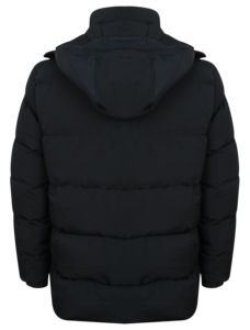 Custom High Quality Winter Cotton Padded Puffer Jacket Casual <b>Zipper</b> Solid Outdoor Hooded Puffer Jackets for Men - Product Image 6