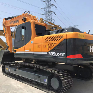 Excavatrice sur chenilles d'occasion HYUNDAI 305LC-9T avec de bonnes performances Engins de terrassement Hyundai30 tonnes à bas prix en vente - Product Image 1