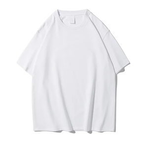 T-shirts à épaules tombantes, coupe classique, légers, en maille polyester/coton, respirants et à séchage rapide - Product Image 4