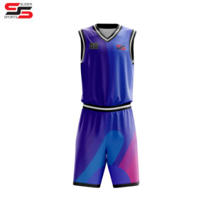 All Color Plus <b>Size</b> Fashionable Factory Price Sublimation Popular Manufacturer Unique Design Basketball Uniform - Product Image 6