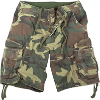 Joggers Cargo Courts Tactiques Robustes en Laine Vintage pour Hommes, Décontractés, à Motif Dessin Animé, Respirants, Séchage Rapide, Écologiques, Taille Haute avec Cordon de Serrage