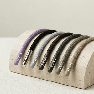 Cordones Trenzados de 8 Hilos con Aglets, 100% Algodón Ecológico, con Logotipo Personalizado |   Bolsas para Ropa y Zapatos OEM/ODM |   Impresión de Logotipos en Tejido al por Mayor - Product Image 2