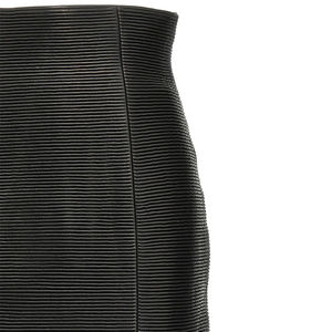 Nouveauté jupe en cuir de mouton taille haute jupe en cuir véritable printemps pour femmes jupes en cuir 100% - Product Image 3