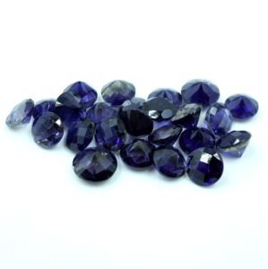 Iolita Natural, Corte Brillante Redondo, Gema Facetada para Joyería, Tamaño Calibrado, India - Product Image 5