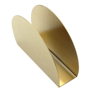Servilletero de latón para decoración de mesa, precio bajo, brillante, pulido, hecho a mano, duradero, diseño personalizado, servilletero de mesa más vendido - Product Image 1