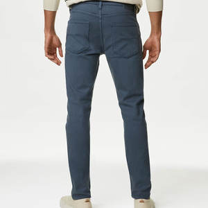 กางเกงยีนส์ทรงสลิมฟิตสำหรับผู้ชายกางเกงลำลองพิมพ์ลายโลโก้ตามสั่งมีตัวเลือก - Product Image 4