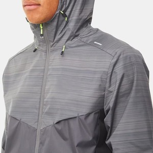 Conjunto de chándal cortavientos de dos piezas de calidad superior para hombre Chaqueta con capucha y cremallera Jogger Patrón sólido Colección de invierno Bajo MOQ - Product Image 3