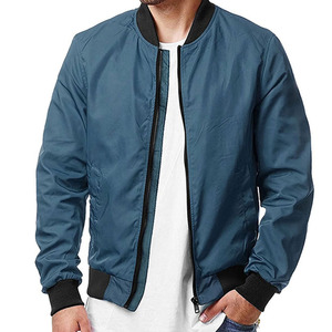 Wholesale Best Design Men <b>Women</b> Eco-Friendly Windproof Canvas <b>Bomber</b> <b>Jackets</b> Solid Color Regular Winter Season OEM Service - Product Image 1