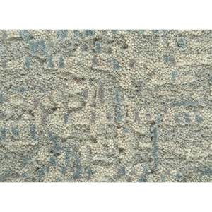 Uvenuti Abstract Pattern Wool & Bamboo Silk Rug Grey & <b>Black</b> Hand Knotted for Home Use-(1502) - Product Image 3