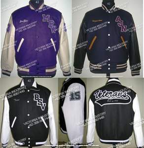 Modèle 2024, veste universitaire en molleton de coton, personnalisable, broderie de lettres, réversible, écologique, pour homme - Product Image 6