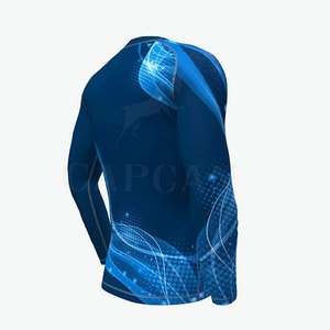 Entraînement de gymnastique moderne pour hommes Confortable longue protection contre les éruptions cutanées Compression Styles de motifs personnalisés Meilleures ventes Différentes tailles - Product Image 5