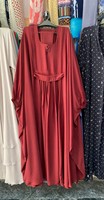 Abaya en soie marocaine de Dubaï, robe musulmane hijab et robe en satin turc, couleur et taille personnalisables, printemps/été/automne