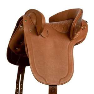 อานม้าขี่ม้าขนาดใหญ่แบบพรีเมียม ทำจากหนังแท้ พร้อมโครงไม้ธรรมชาติ ฮาร์ดแวร์ SUS304 สำหรับการแข่งม้าและการโชว์ - Product Image 6