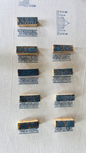 Timbre en bois à motif floral |   Blocs d'impression indiens, Art bohème |   Impression sur bloc indien sculptée à la main - Product Image 5