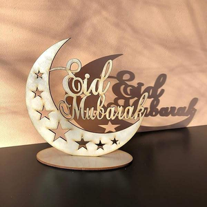Décoration murale suspendue de petite taille pour la fête de l'Aïd Moubarak, objet de décoration pour l'Aïd Ramadan - Product Image 3