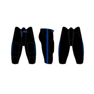 Conjunto de camiseta de fútbol americano personalizable, estilo juvenil, diseño transpirable, nombre y número del equipo, uniforme de fútbol americano - Product Image 3